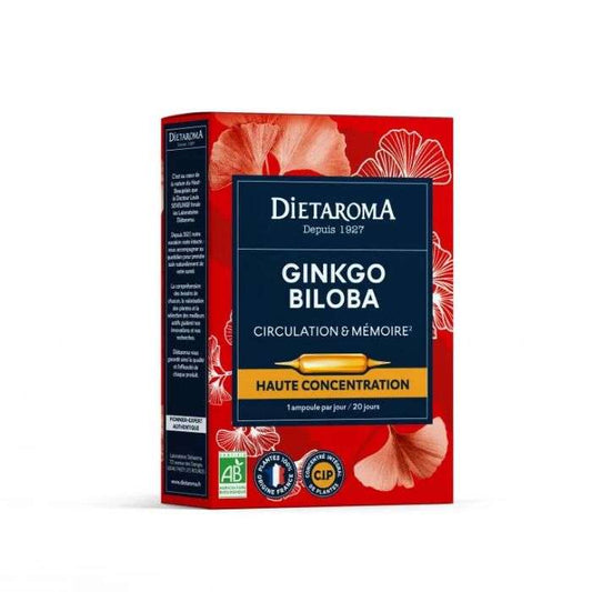 DIETAROMA C.I.P. GINKGO BILOBA 20 ampoules