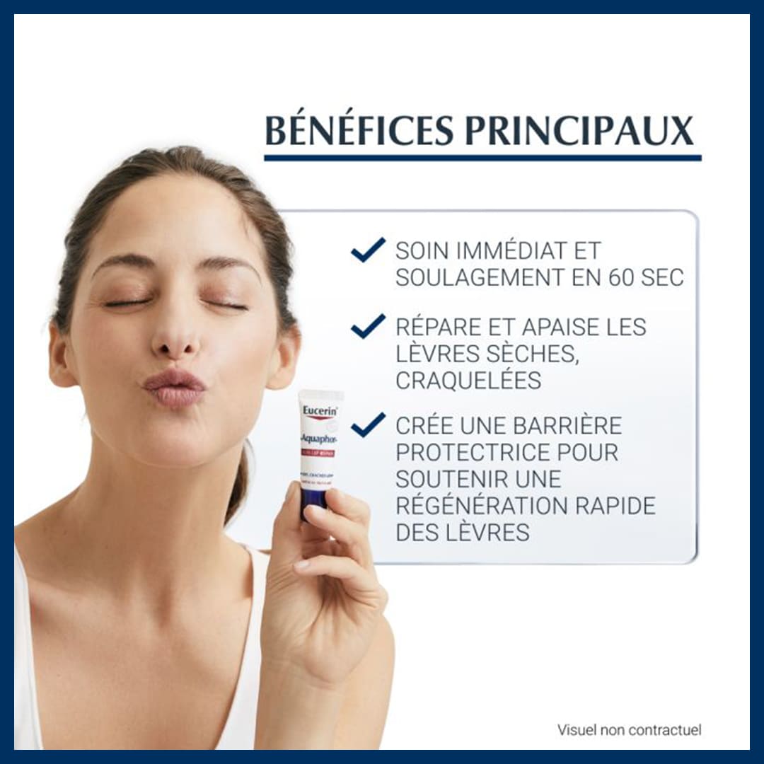 Eucerin aquaphor lip balm réparateur 10ml