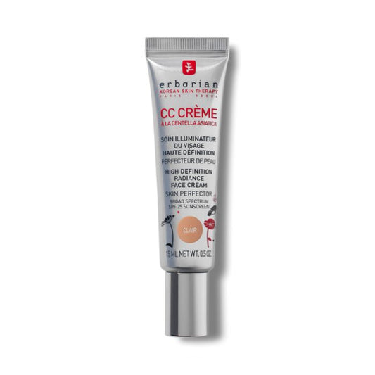 Erborian CC Crème Clair SPF25 15 ml – Teint Unifié & Éclat Naturel