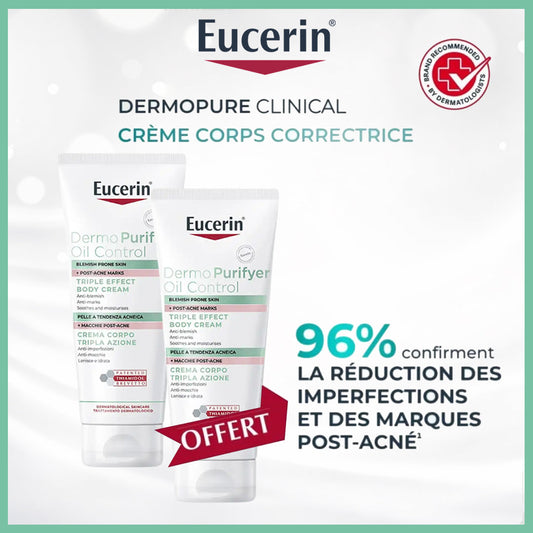 Eucerin dermopurifyer triple effect body cream 200ml = dermopurifyer body cream 200ml Offert
