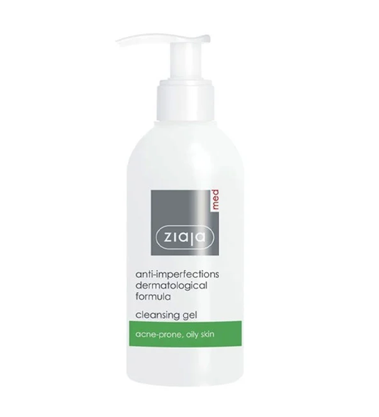 Ziaja med Anti-Imperfections Dermatological Formula Gel Nettoyant 200ml