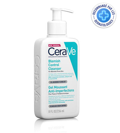 Cerave gel moussant Blemish anti imperfections 236ml