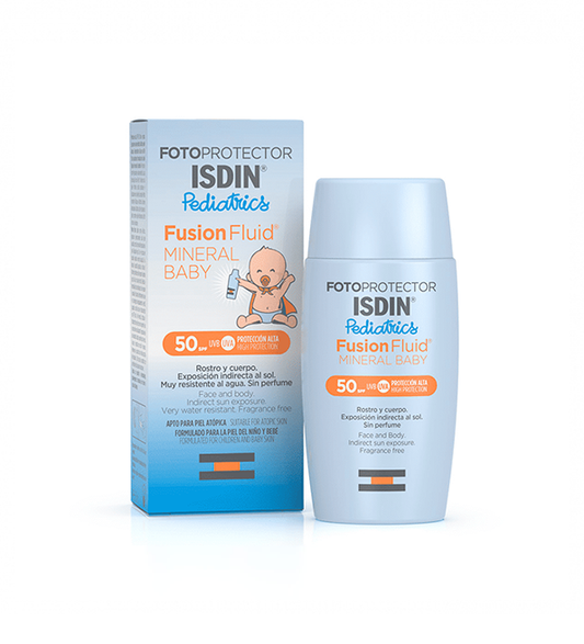 ISDIN  Fotoprotector Pediatrics Fusion Fluid Minéral Baby SPF50 50 ml