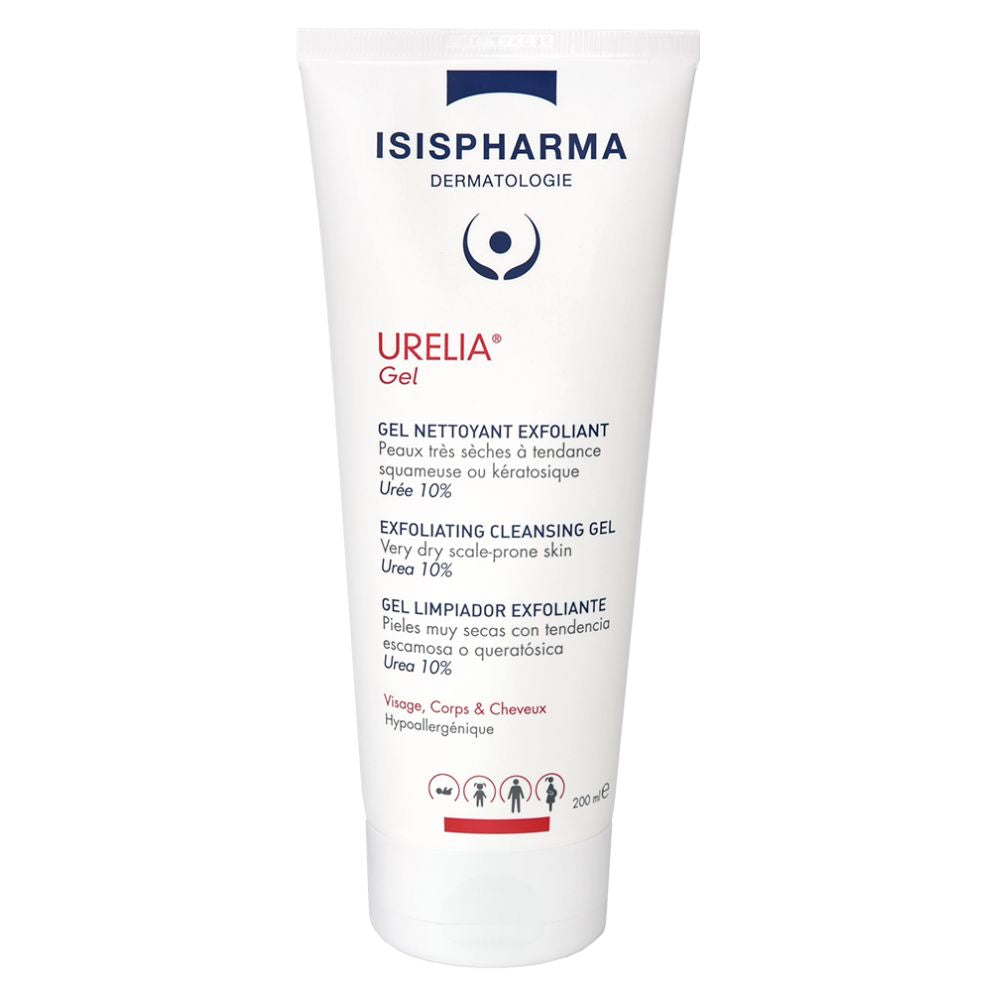 Isispharma Urelia Gel Nettoyant Exfoliant – 200ml