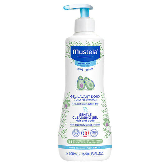 Mustela gel lavant doux avocat – 500 ml
