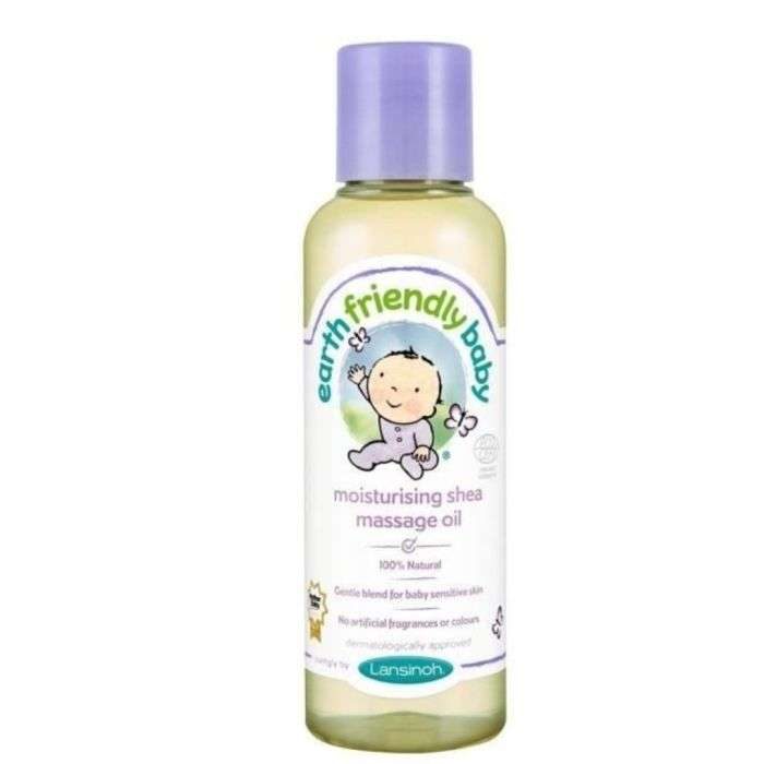 LANSINOH MOISTURISING SHEA HUILE DE MASSAGE BIO 125 ML