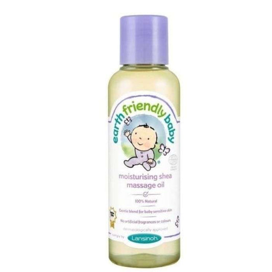 LANSINOH MOISTURISING SHEA HUILE DE MASSAGE BIO 125 ML