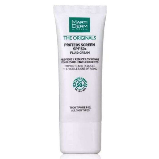 MartiDerm Proteos Crème Solaire SPF 50+ 40ml – Protection & Hydratation Anti-Âge