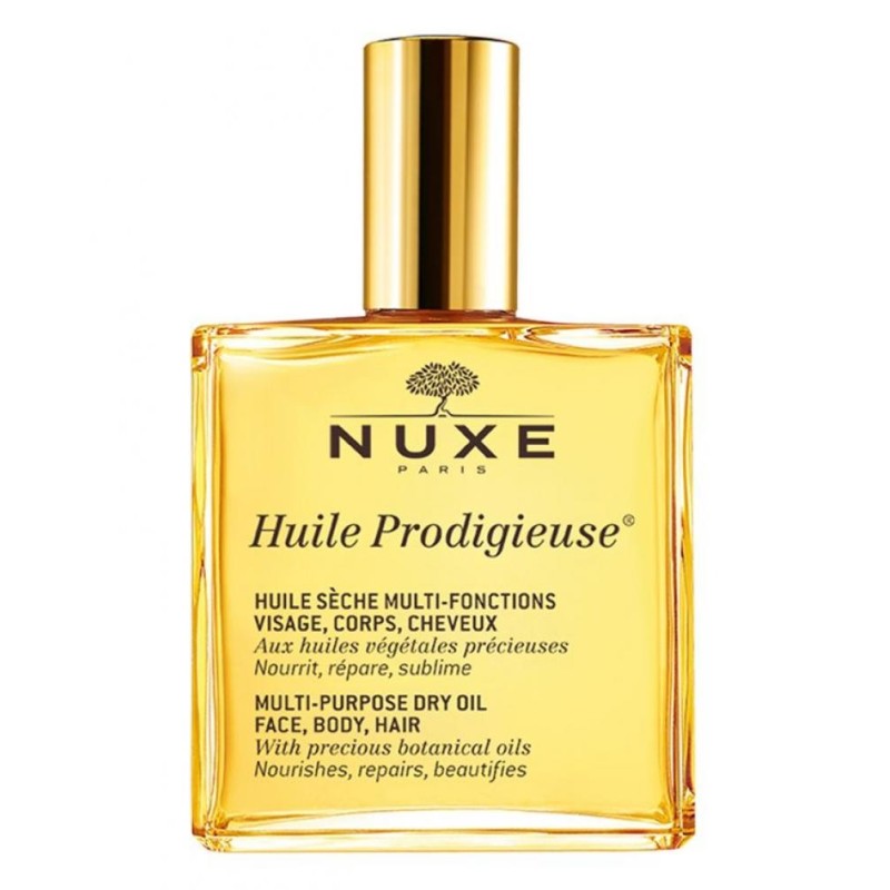 Nuxe Huile Prodigieuse 100 ml & Huile Prodigieuse OR Format ROLL-ON 8ml OFFERT