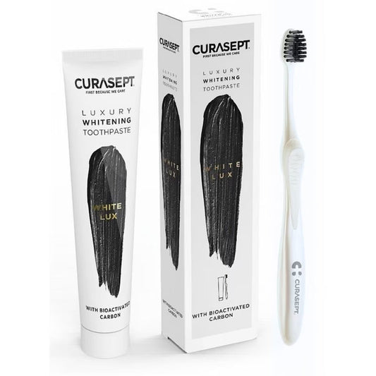 CURASEPT WHITE LUXURY WHITENING DENTIFRICE 75ML