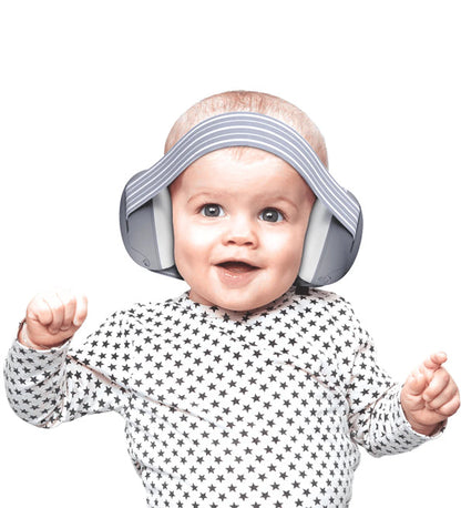 L2N Pharma Casque bébé réducteur de bruits dès 4mois Sac de rangement inclus