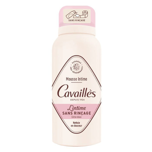 CAVAILLES MOUSSE INTIME SANS RINCAGE EXTRA DOUX 100 ML