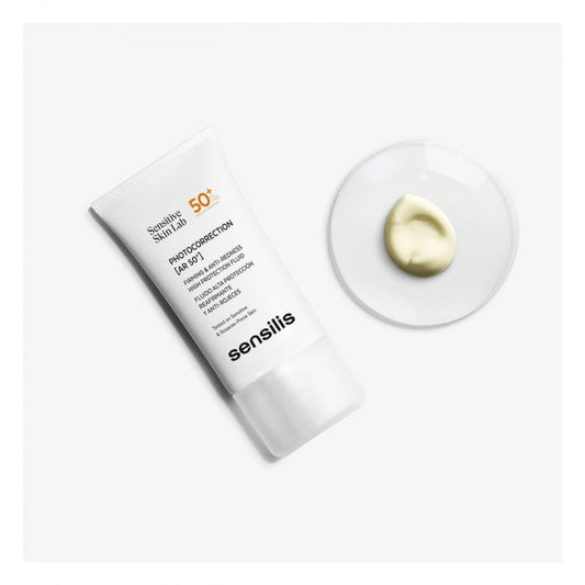 Sensilis Photocorrection AR SPF 50+ 40ml – Crème Solaire Anti-Rougeurs & Haute Protection Peaux Sensibles