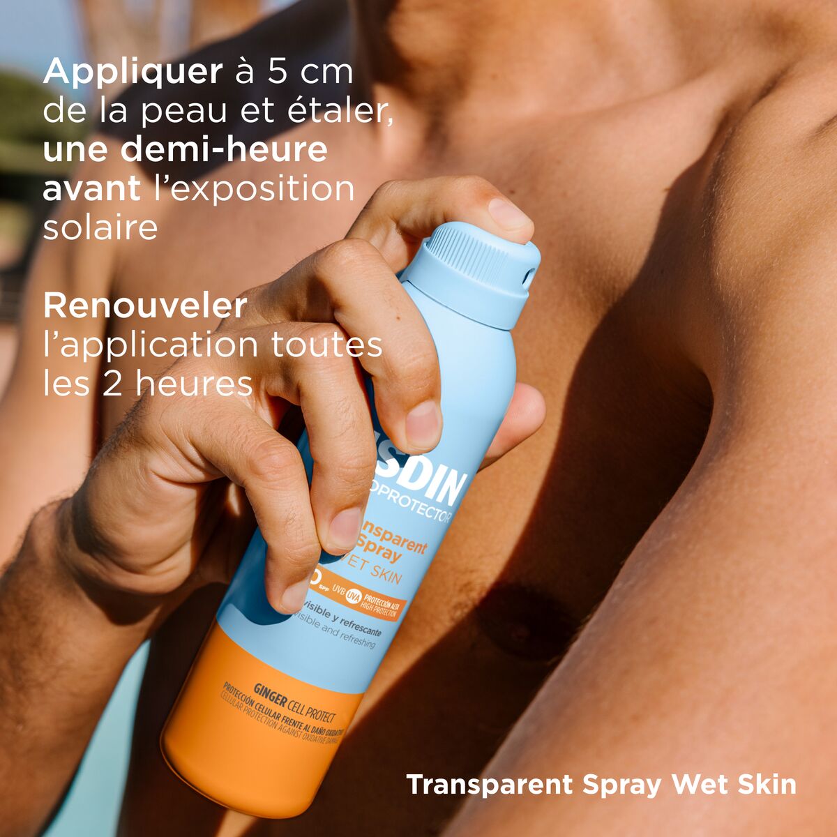 ISDIN Fotoprotector spray transparent adulte spf50 250ml