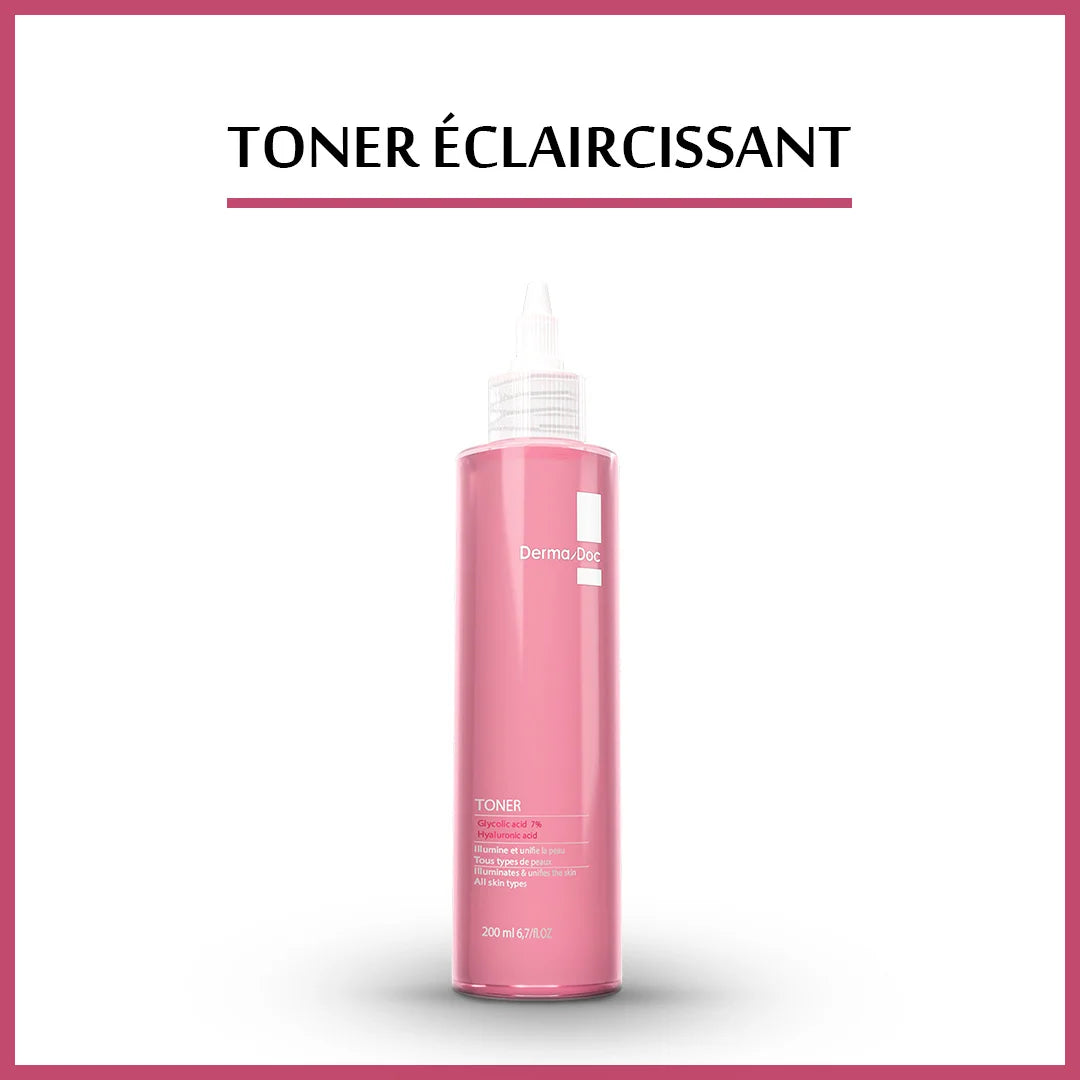 DERMADOC TONER EXFOLIANT 7% ACIDE GLYCOLIQUE 200 ML