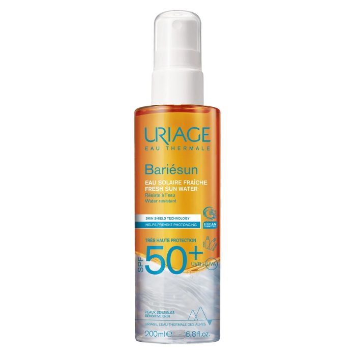 URIAGE BARIESUN SUN WATER EAU SOLAIRE FRACHE SPF 50+ 200 ML