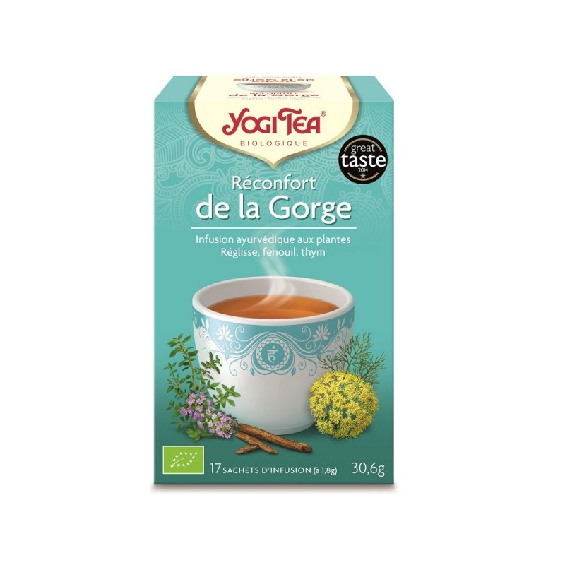 Yogi Tea - RECONFORT DE LA GORGE 17 sachets