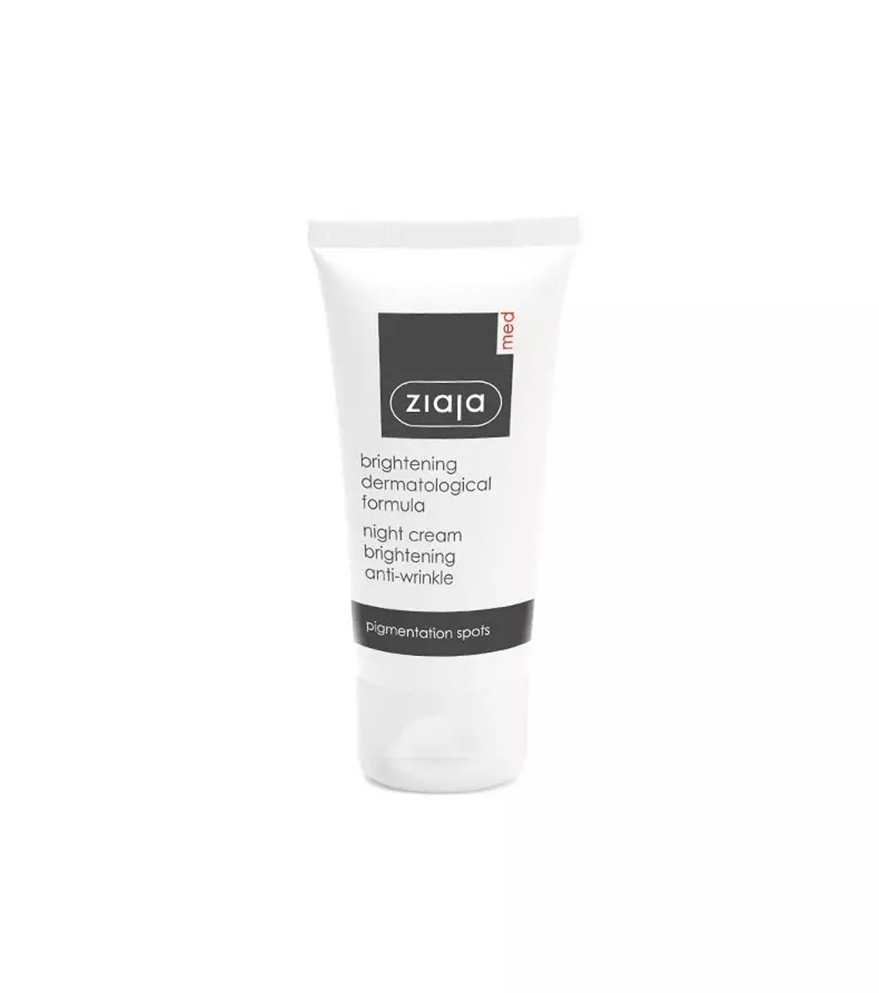 ZIAJA MED CREME DE NUIT ECLAIRCISSANTE ANTI RIDES 50 ML